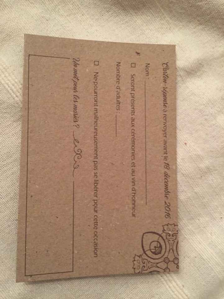 Délai de réponse faire part - 1