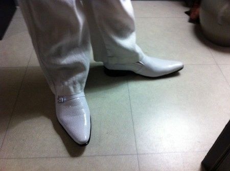 les chaussures de mon futur mari