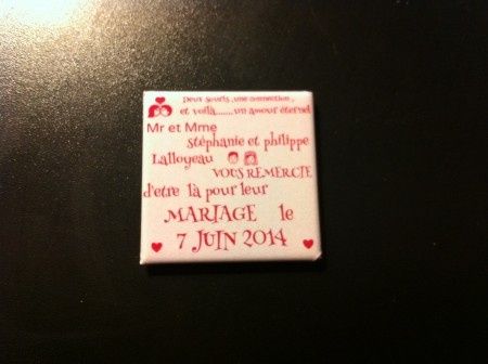 Photos des petits aimants