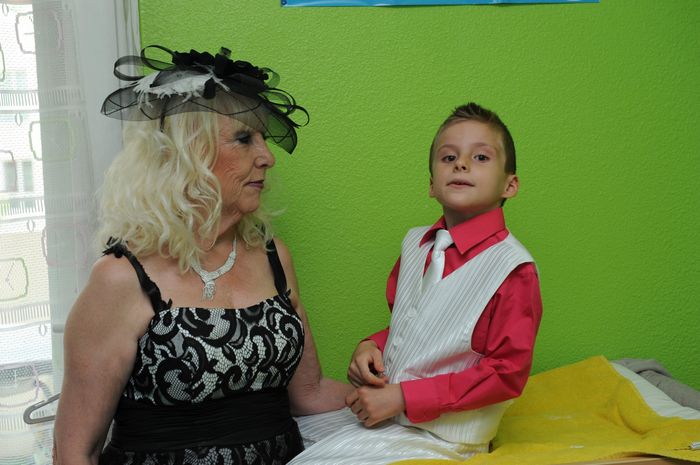 mamie et mon fils