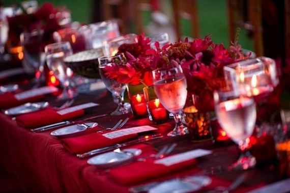 mes tables mariage couleur passion
