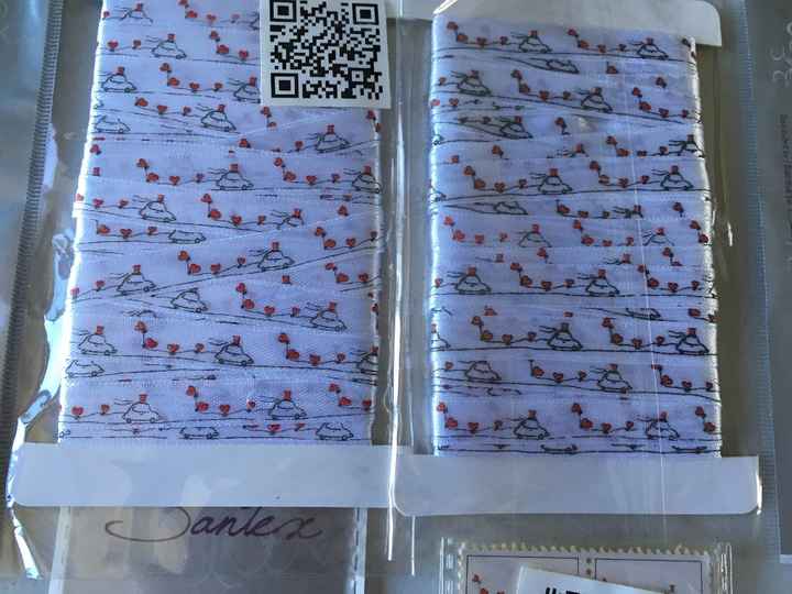 Mes derniers achats : rubans vive les mariés