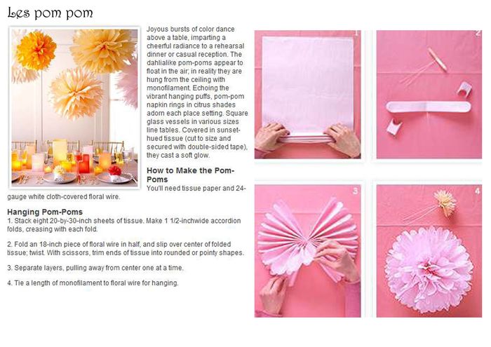 Tutoriel Fleurs papier de soie