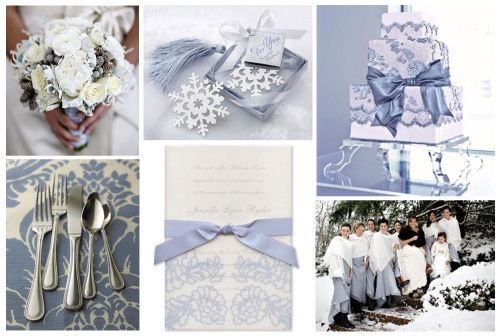Idees Deco mariage hiver 