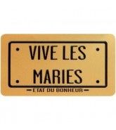 Plaque voiture 