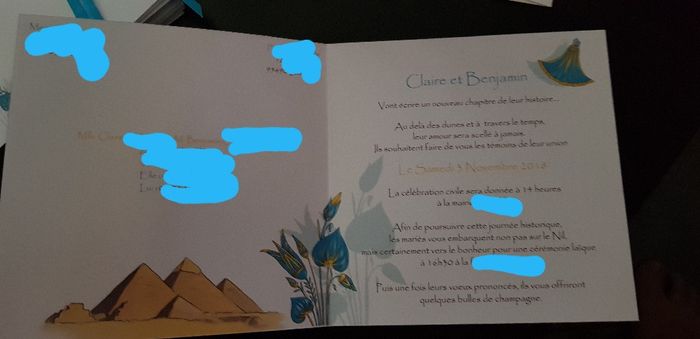 Faire part reçus - 3