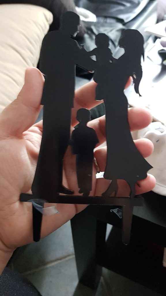 Figurine gateau mariage - 1