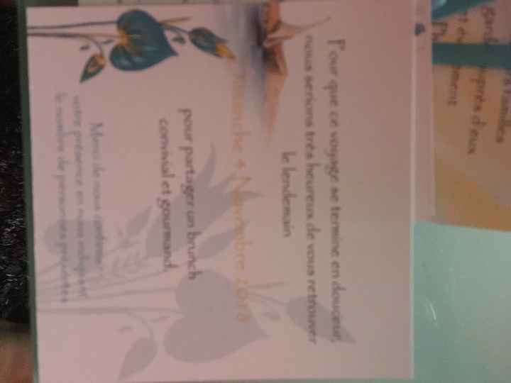 Faire part reçus - 5