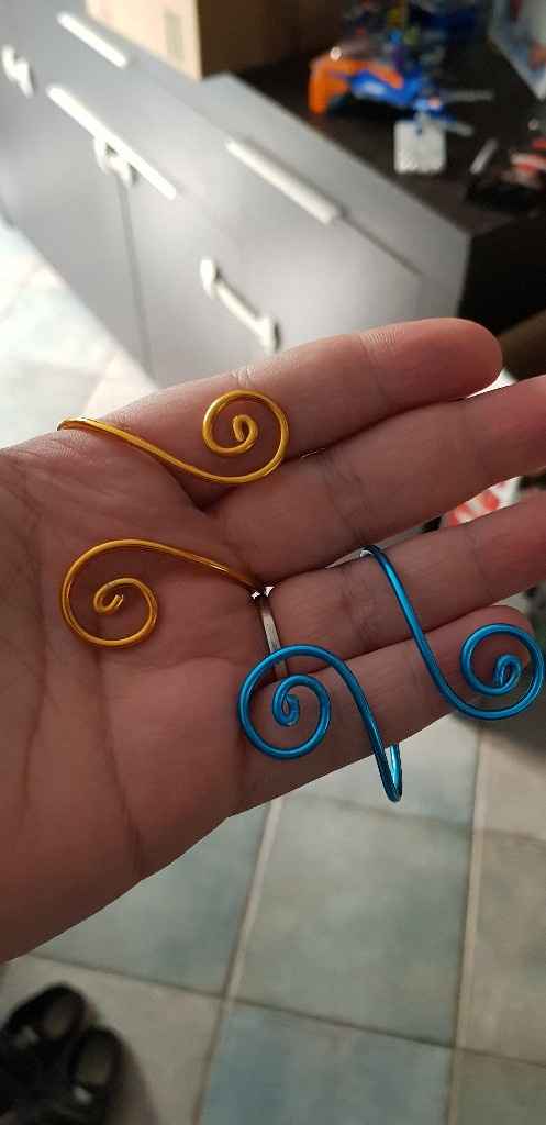 Porte alliance fil d'alu - 1