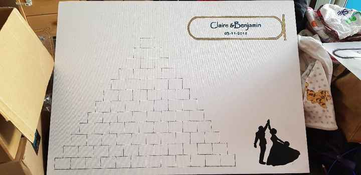 Tableau 3d livre or - 1