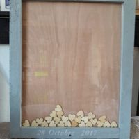 Création livre d'or cadre coeur - 1