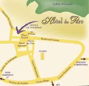 Hôtel du Parc - Accès