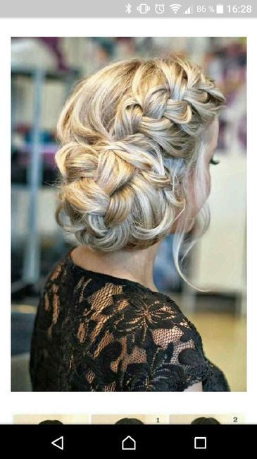 Chignon sur le côté - 1