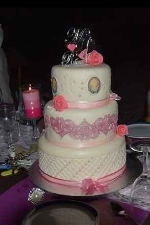 Mon wedding cake