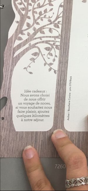 Cadeaux de mariage - 1
