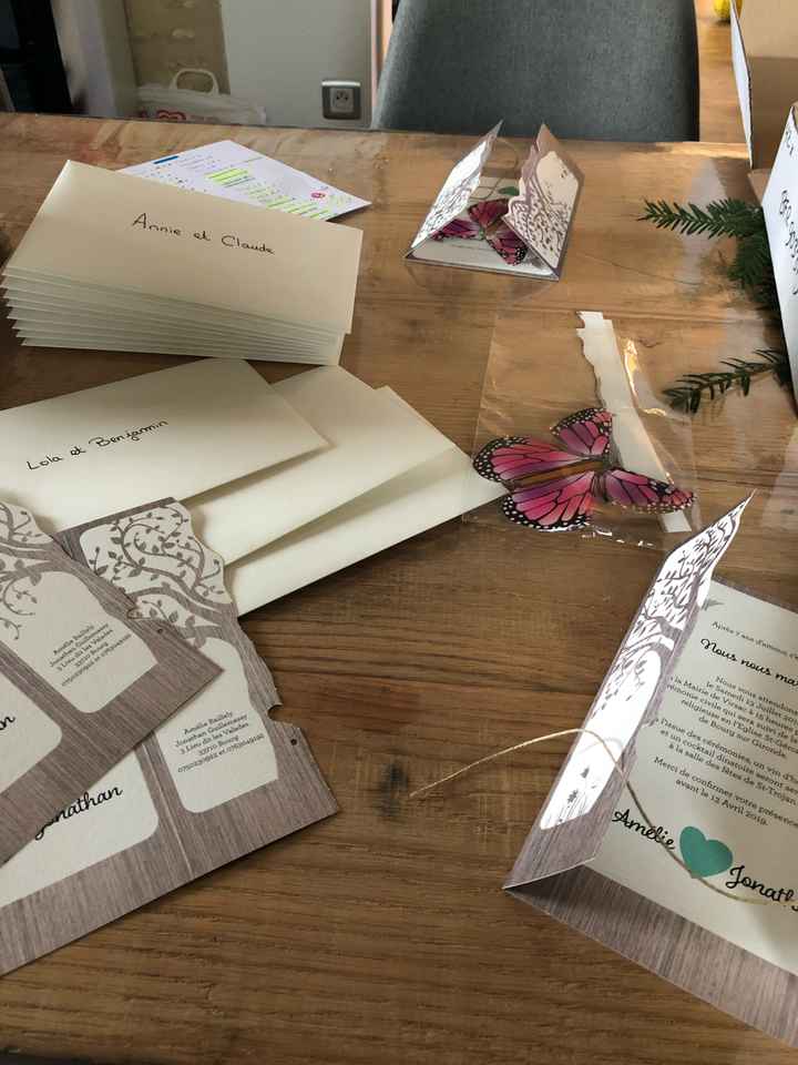 Faire part..... fini !! - 1