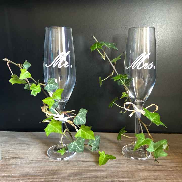 Place des mariés à table - 1