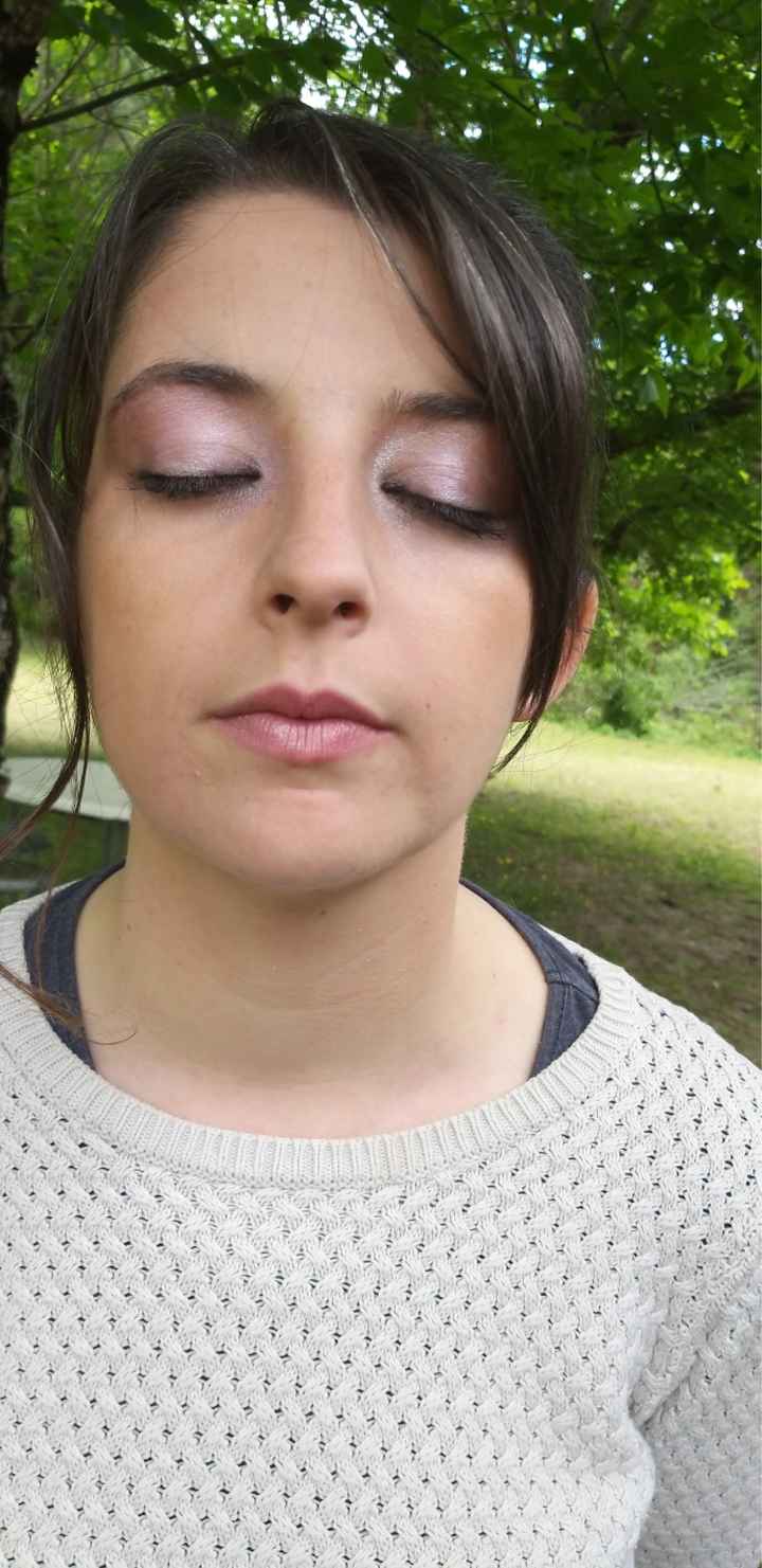 Essai coiffure maquillage - 4