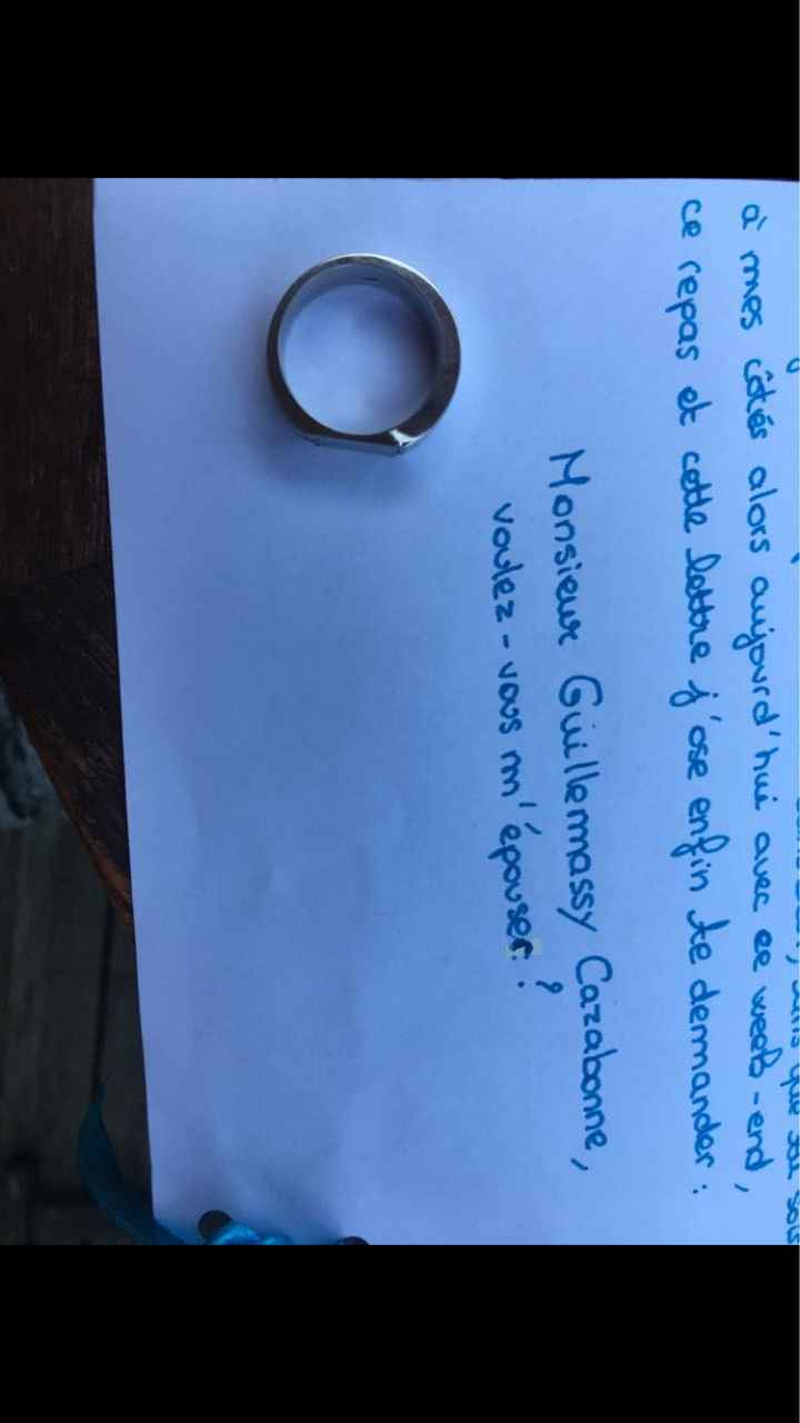 Votre demande en mariage ? - 2