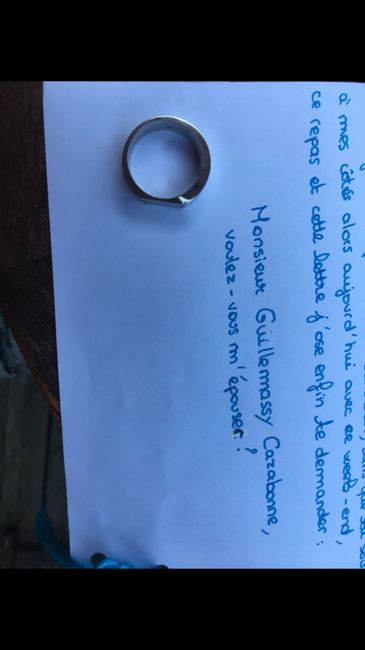 Votre demande en mariage ? - 2