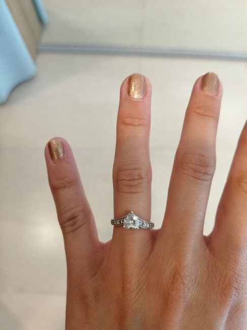 Bague de fiançailles photo - 1