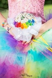 Mariage inspiration Arc-en-ciel 15