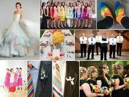 Mariage inspiration Arc-en-ciel 33