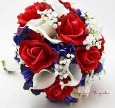 Mariage inspiration Bleu/blanc/rouge 14