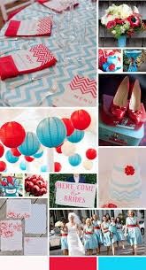 Mariage inspiration Bleu/blanc/rouge 30