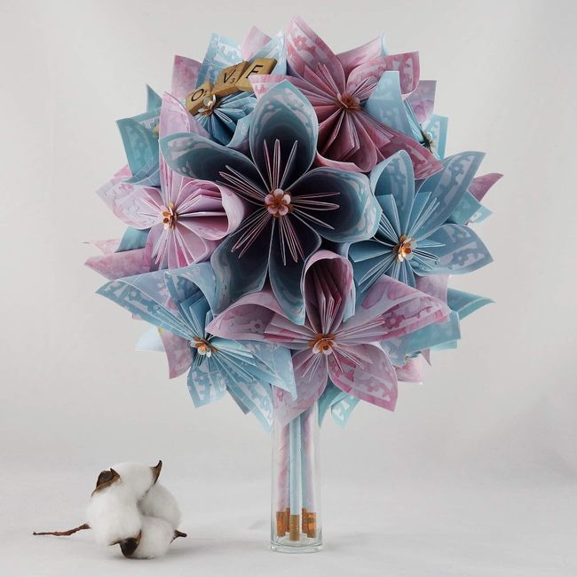 Duel : bouquet fleurs fraîches ou fleurs séchées 3