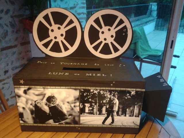 Mon urne thème cinema diy - 1