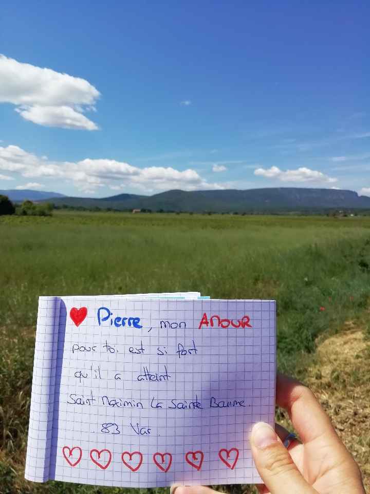 Love note pour qui ????? - 1