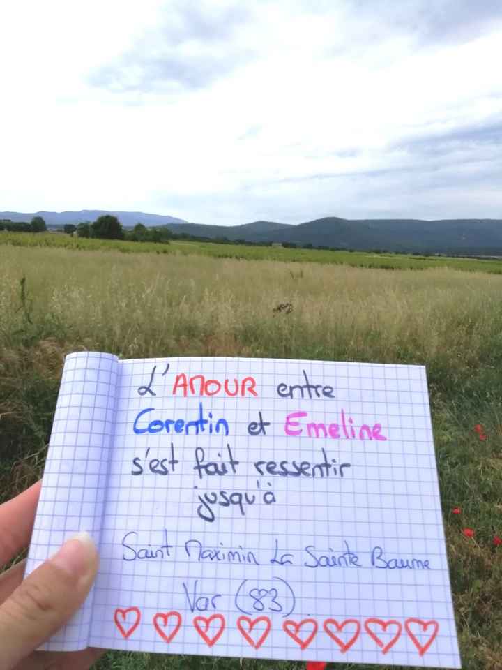 Love note pour qui ????? - 1