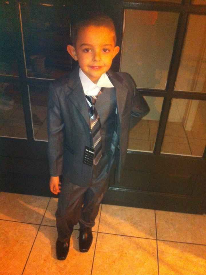 costume de mon garcon