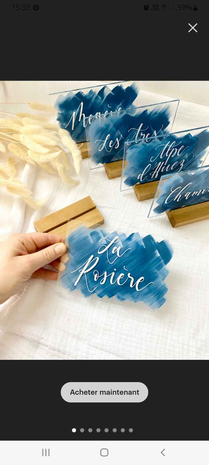 Marque Table 🤍🤎 - 1