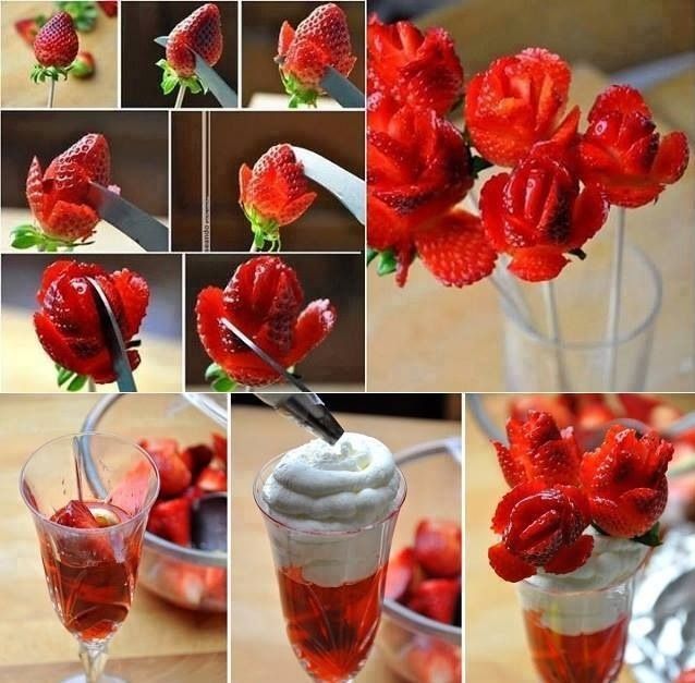 gourmandise de fraise