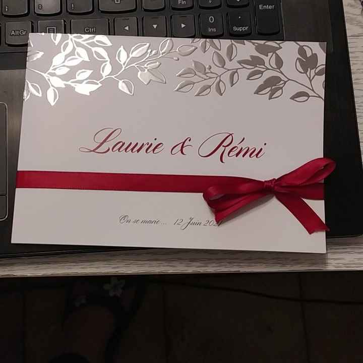 Heureuse de mes faire part - 1