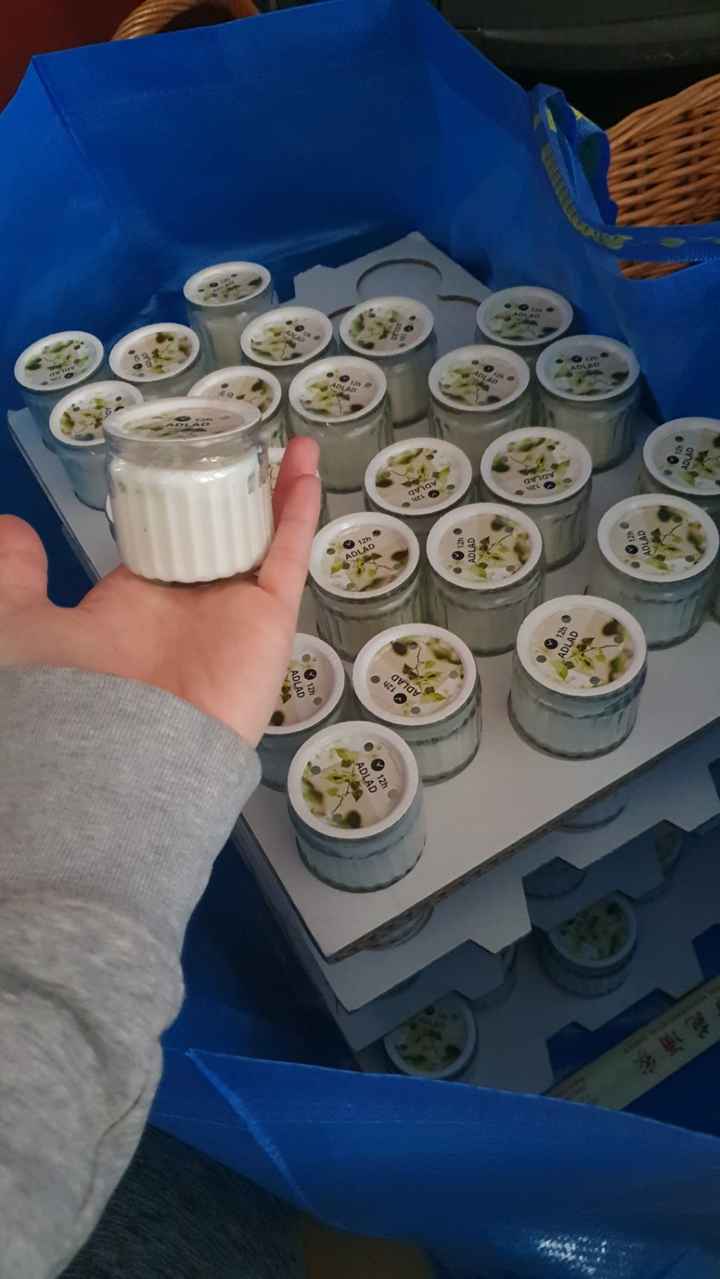 Cadeaux invités trouvés! (bougies) - 2