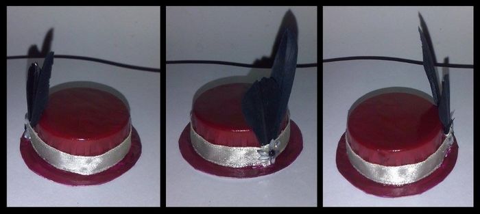 essai mini chapeau DIY