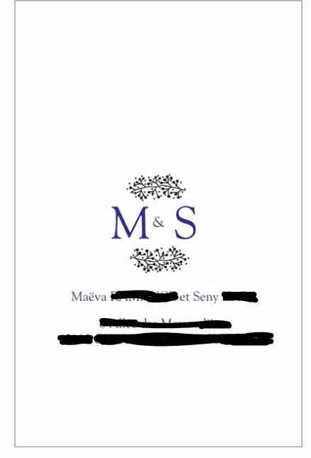 Coupon réponse verso