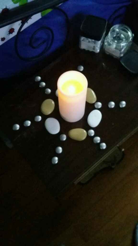 Mes bougies centre de table - 2