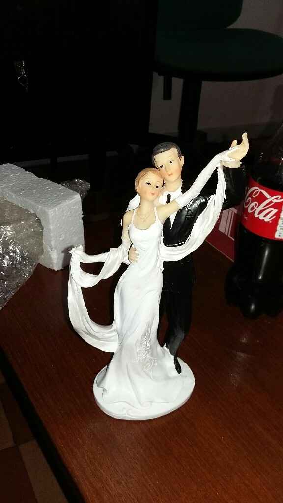 Reçu ma figurine pour le gâteau - 1