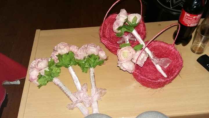 Mes bouquet pour demoiselles d'honneur adultes et des mes deux filles - 1