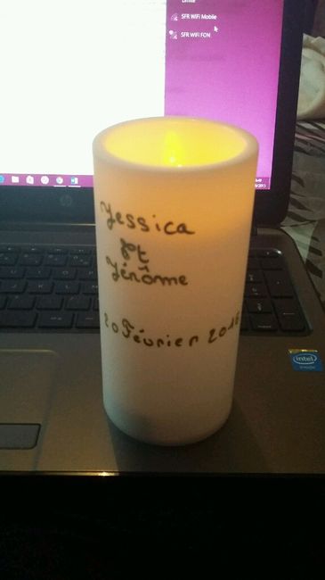 Mes bougies centre de table - 1