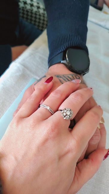 Je me suis fiançaille j'aimerais avoir un avis sur la bague 💍 - 1