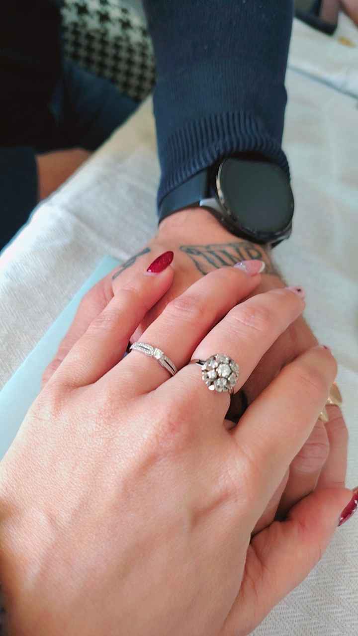 Je me suis fiançaille j'aimerais avoir un avis sur la bague 💍 - 1