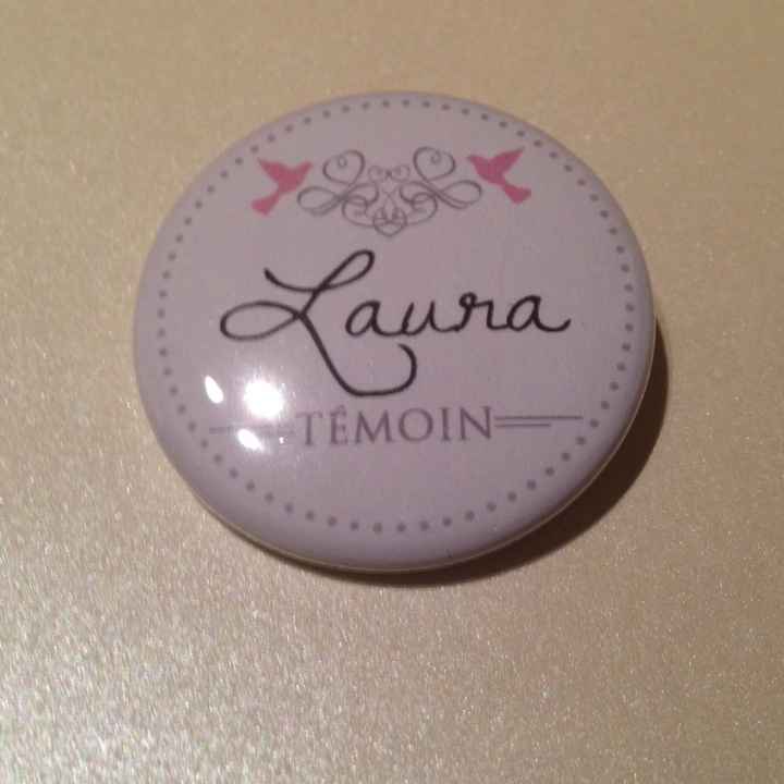 badge témoin
