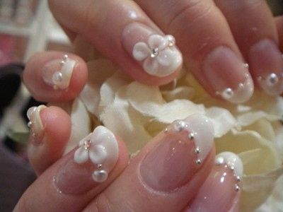 ongles fleurs