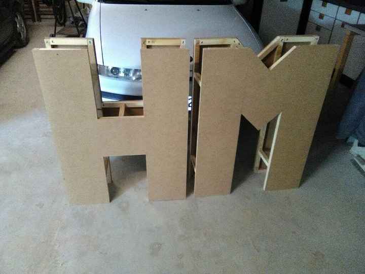 Lettres géantes - 1