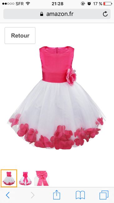 Vêtements de mes enfants d'honneur - 2